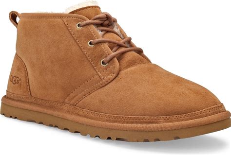 A timeless boot made of rich suede, it's lined in upcycled UGGpure™ wool and finished with a durable outsole for all-day cushioning, offering a signature slipper-like feel indoors or out. . Ugg neumel mens